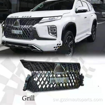 Pajero 2021 LX mtindo wa mbele bumper grille